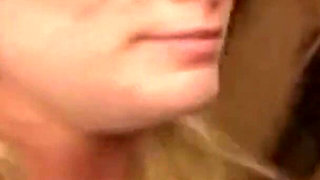 Blonde Excitedly Turned on with Gloryhole Confession