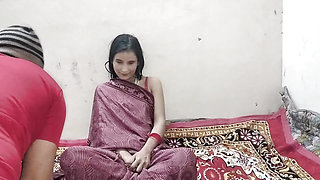 Hot bhabhi ka sharee utha ke pel diya