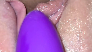 Precum on Clit with a Cream Pie and Female Orgasm