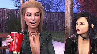 Animated fantasy adventure with cartoon sex fun