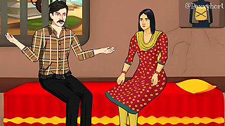 Desi Village Girl And Office Manager Video