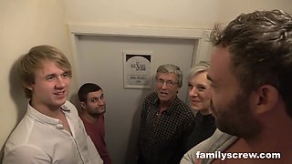 Cumming Together At A Swingers Club