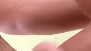 Busty Babe Gets Mouth Filled with Cum by a Man After Having Intense Anal and Pussy Fuck