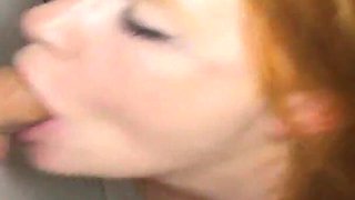 Anal Big Tits Red Head Cum Swallower Ginger Cunt in Filthy Glory Hole Stuff up Her Ass Hole Deep Red Bunghole