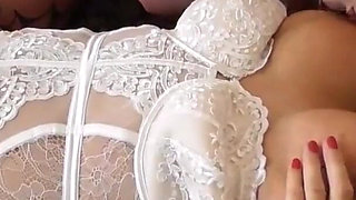 Camilla Luci and Macy on the rug