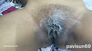 Bhabi Hairy Pyssy Shaving