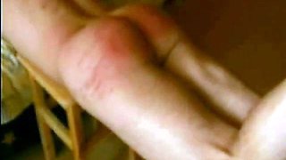 Twink Sub Endures BDSM Spanking