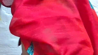 Red Saree Sister in Law Fuck by Brother in Law