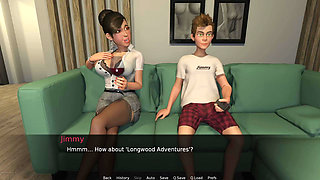 Jimmy's Awkward Adventures Part 3 - Ebony Handjob