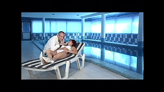 Hot MILF with Small Tits Ass Fucked and Cumshot in Mouth by Big Vintage Cock