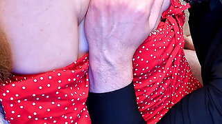 I get so horny when he sucks my soft tits like that (vertical)