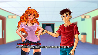 College Days - Part 10 - Horny Babe Needs Help by Loveskysanhentai