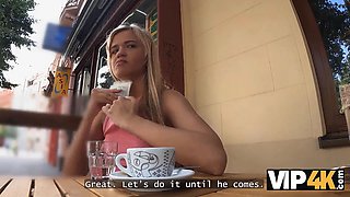 Vip4k. blondie had joy in a public wc