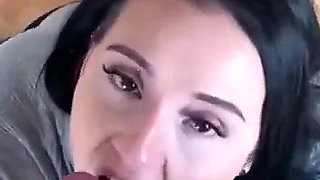 Sexy German Teen Gets Her First Massive Facial