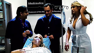 Dylan Ryder, Alanah Rae, and Natasha Marley Get Fucked Hard in an Gangbang