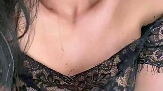 Big boobs milf masturbates with her dildo