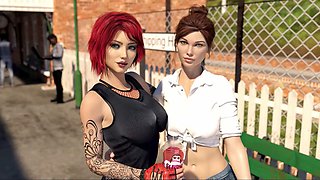 Animated hentai adventures with Misskitty2k in a world of erotic cartoons