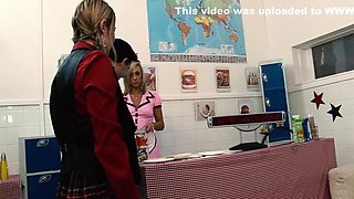 Alexis May And Charlee Chase In Double Penetration Anal Foursome