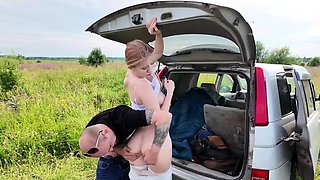 Outdoor anal sex addiction therapy for insatiable slut