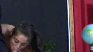 Fucked away in the classroom