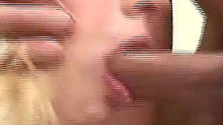 She Makes a Lot of Effort to Get His Balls in Her Mouth