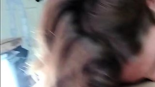 Amateur MILF blowjob cumshot
