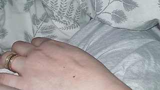 Step mom is going through the Lovense app and handjob step son