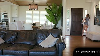 Bratty Teenage Slut Rebel Lynn Has Her Fat Ass Pounded By House Sitter
