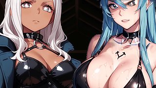 Hentai sex, edging, anime hentai