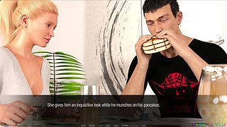 Off-duty journalist's steamy escapades in the shower