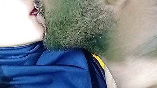 Muslim Desi Bhabhi Jaan Ke Rasil Lips Ko Chus Chus Lal Kar Diya, Muslims Lip Kissing And Fucking