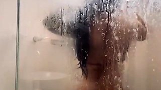 Big boobs milf masturbates with her dildo