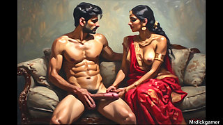 Bhabhiji asking her brother-in-law for rough sex in bathroom