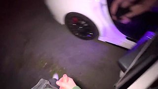 Romped Outside On His Mercedes - Luna Female