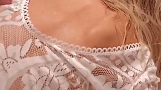 Evening in White Peignoir