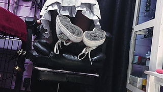 Anime Schoolgirl POV Sneakers and Feet Domination