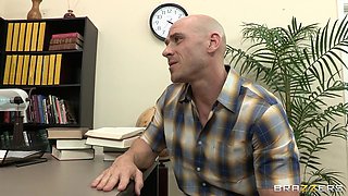 A Hard Fuck Chases Bad Grades Away With Johnny Sins, Marilyn Michelle - Brazzers