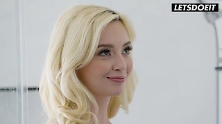 (contest) - Blonde Teen 18+ Lexi Lore Steamy Anal On Kitchen Countertop