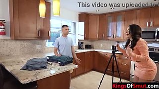 Hot Stepmom Kiki Klout Takes Step Son Johnny Love's Big Cock in Her Ass