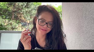 Smoking During Answering on My Onlyfans for Your Messages