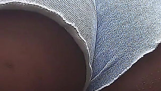 Shaking My Ass Peeing in Hot Pants