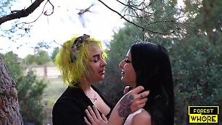 Horny lesbians adult mind-boggling video