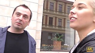 Hunt4k. xxx for money with stranger drives blond to several orgasms
