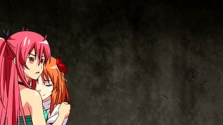 Two cute hentai girls having tender sex for the first time!