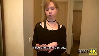 Debt4k. classy cutie Alice Klay determines to satisfy loan agent instead of returning currency