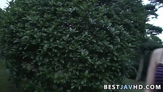 Exquisite Japanese doll, Reira Aisaki, utilizes a rock-solid Asian electro-toy to vibrate her cravat - an wildly super-steamy JAV! Sultry Oriental cutie, Reira Aisaki, employs a stiff Asian magic wand to vibrate her damp cunt with