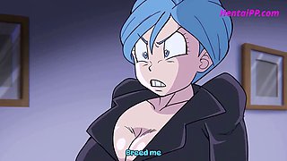 Bulma in some uncensored hentai action