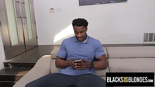 Perky Aubry Babcock Gets Man's Attention Away From Video Games - amateur interracial hardcore