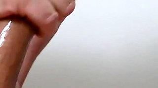 Handsfree Blowjob and Intensive Oiled Handjob