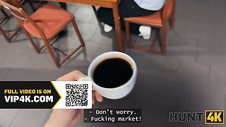 Hunt4k. his stocks are fallen while your cock is rising in my labia